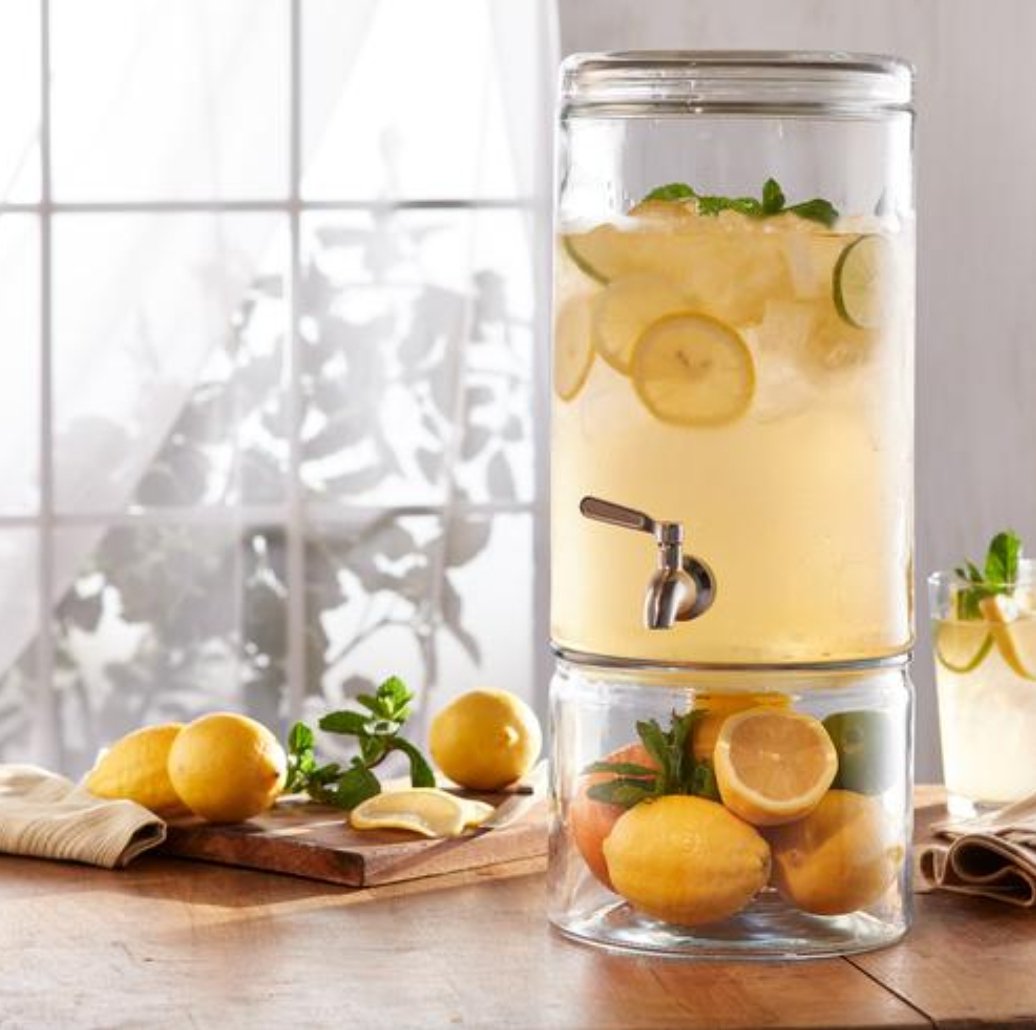 Glass Dispenser 2.1gallon