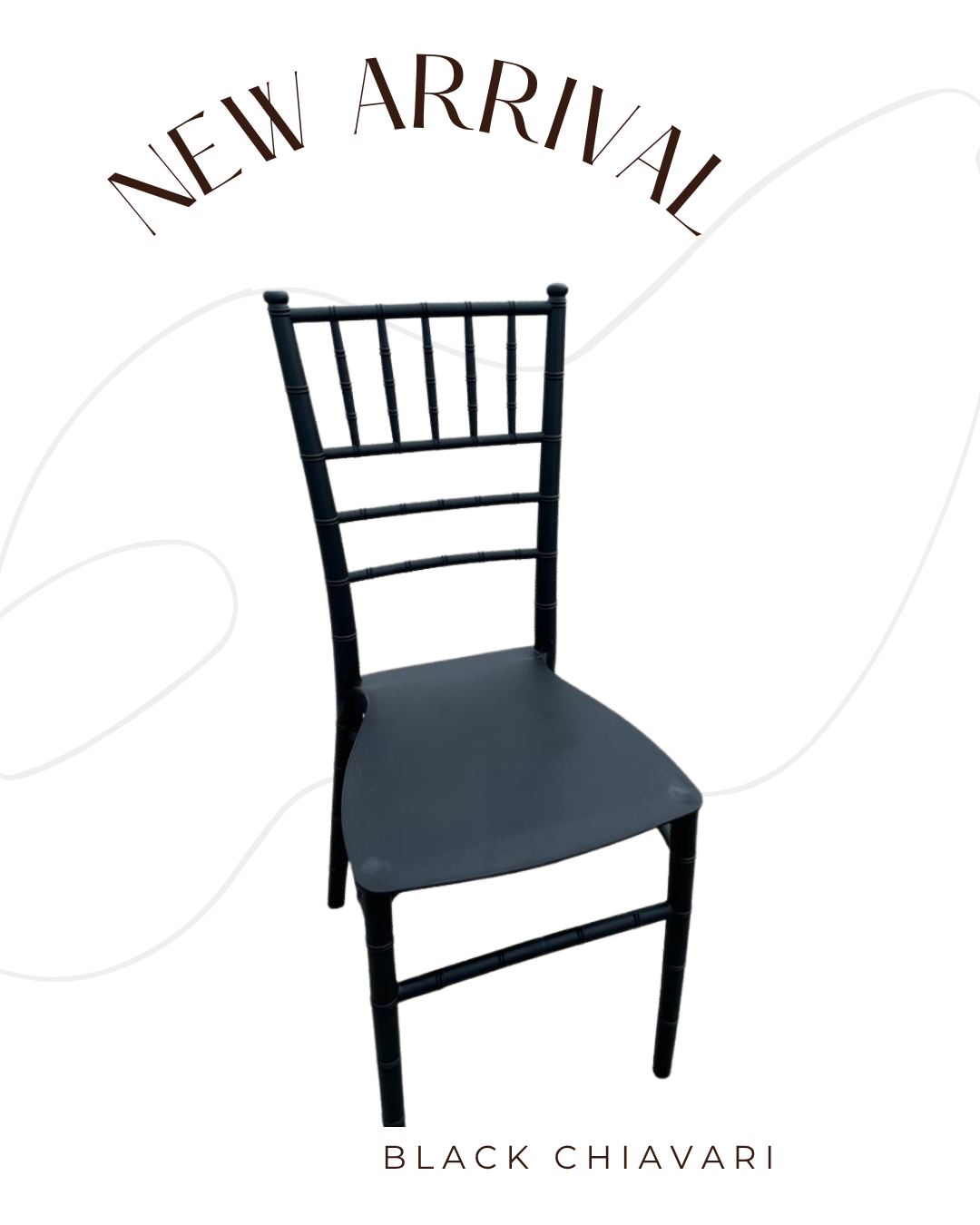 Black Chiavari