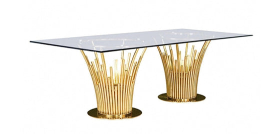 Angelina Glass Table