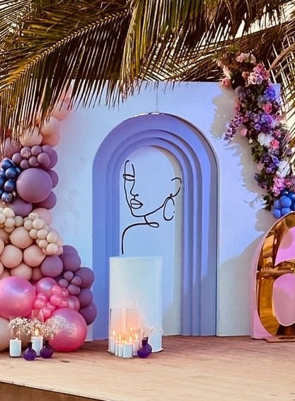 Bianca Arch Backdrop