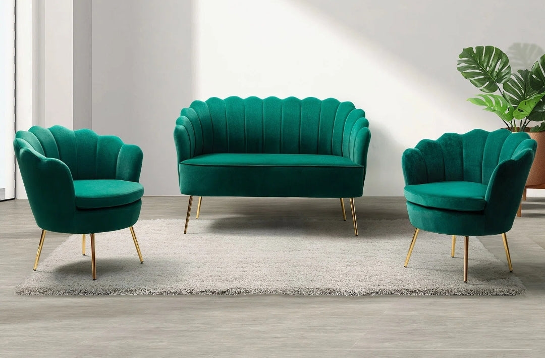 Emerald Green Sofa