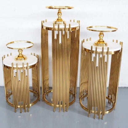 Round Line Stainless Steel Table