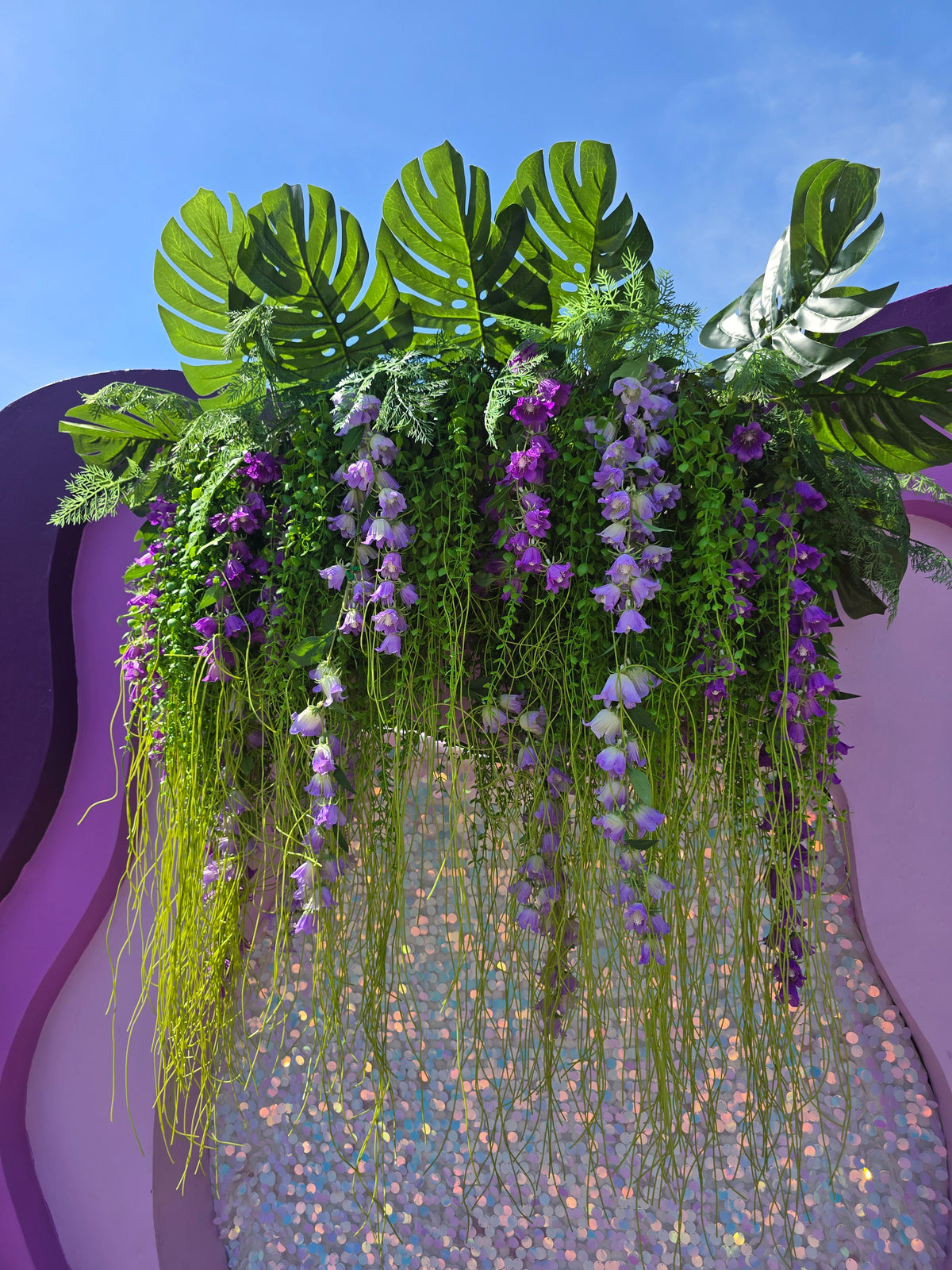 Hanging Flowers – Event Rentals
