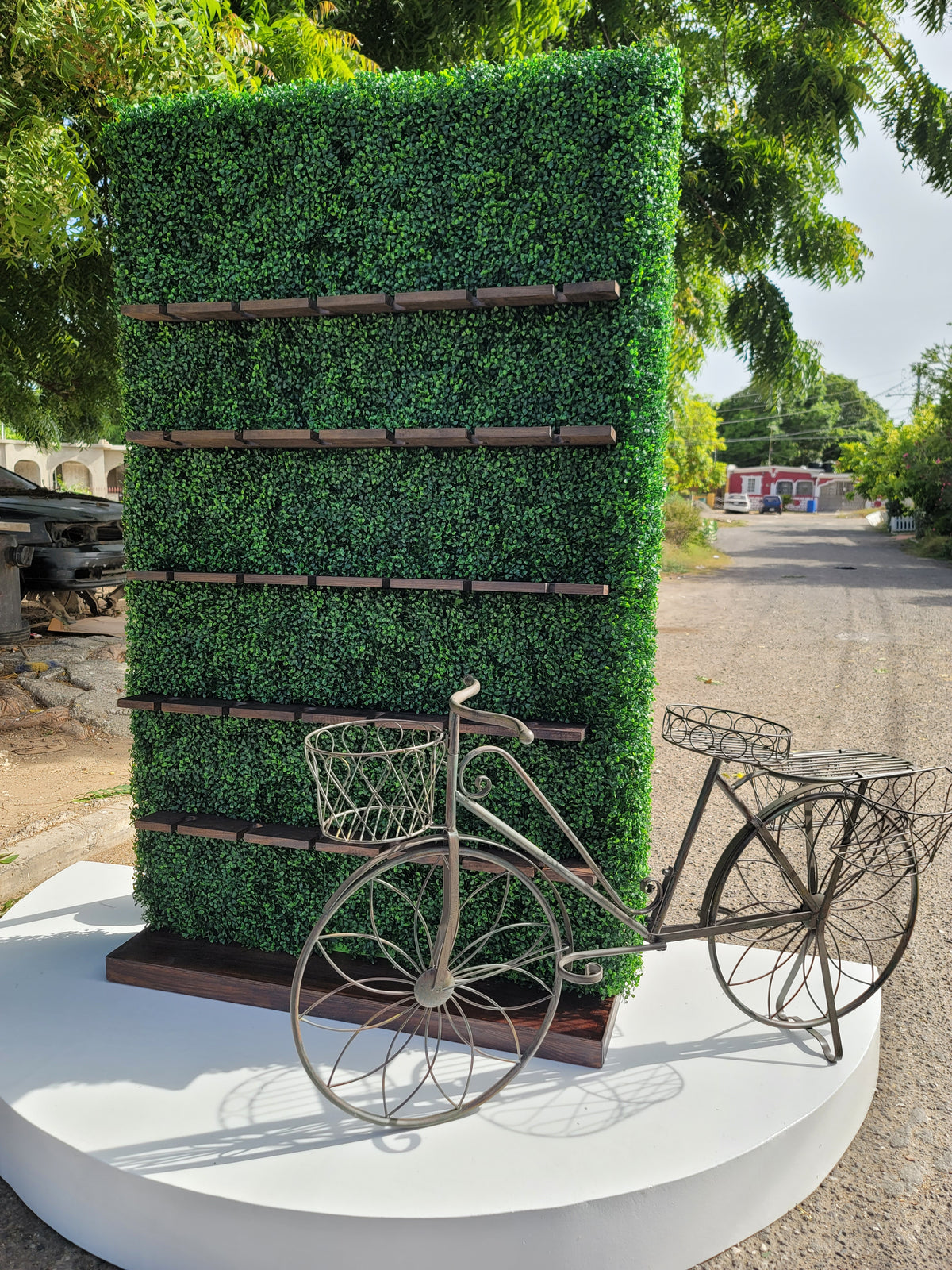 Rustic Champagne Wall/Display Unit – Event Rentals