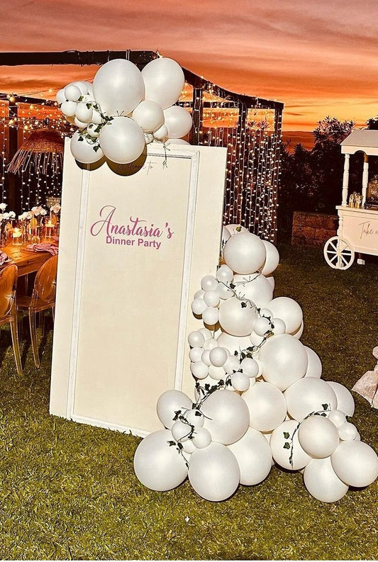 Frame Entrance Welcome Sign