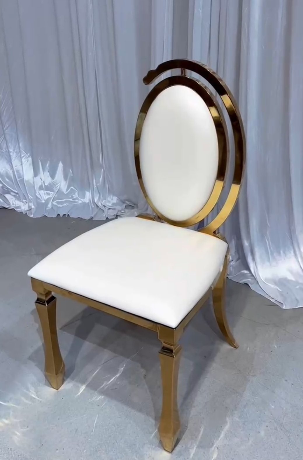 Goddess White Back Chair