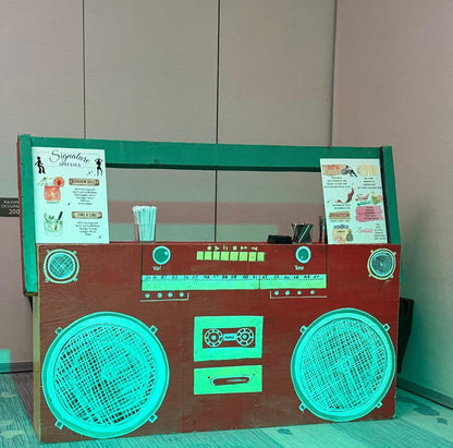 Boom Box Bar Counter