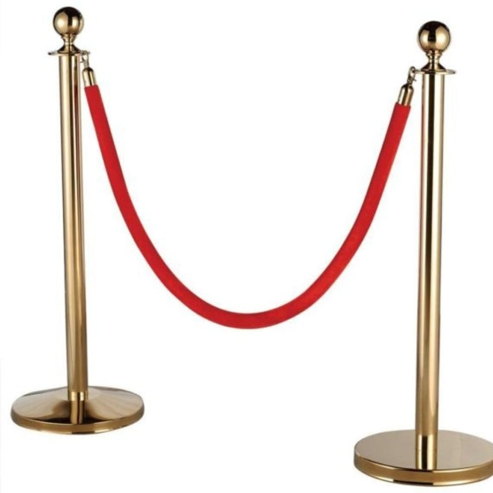 Inside Stanchion Rope Stanchion and Rope – Event Rentals