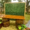 2 Rustic Barrel with Table Top - Image 4