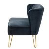 Black Velvet Chair