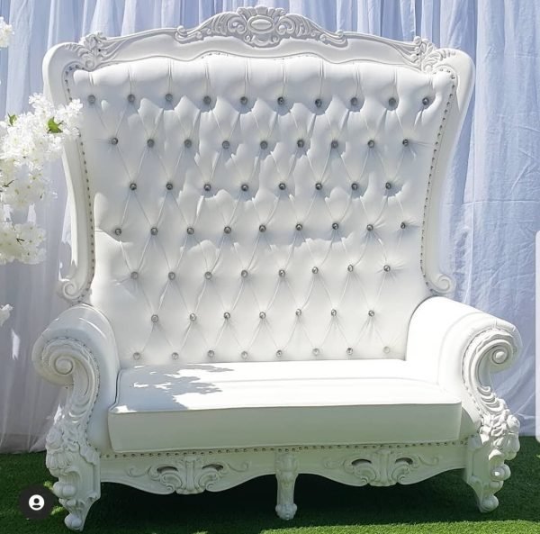 Double Seater Throne Chair