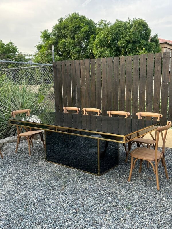 Black Alexandria Table