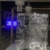 Silver Shimmer Wall