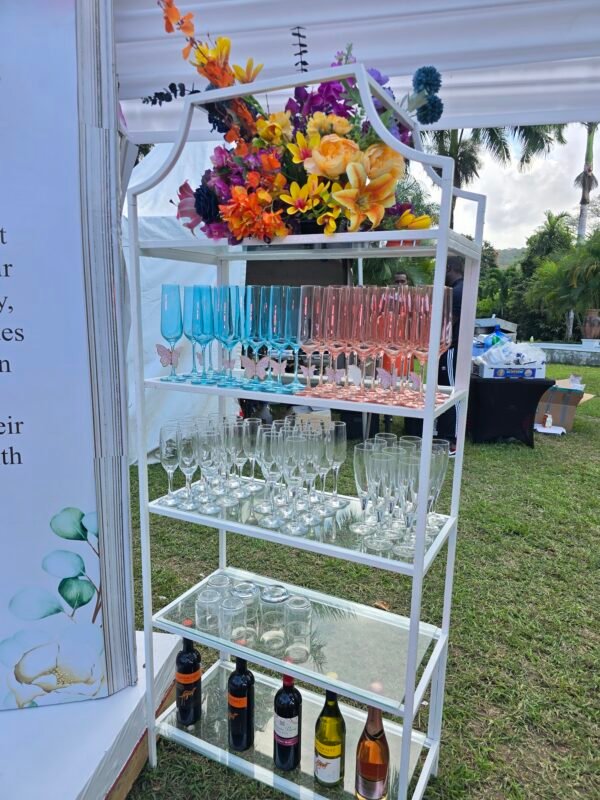 White Display Stand 1pc