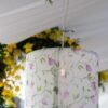 Floral Lavender Chandelier - Image 2